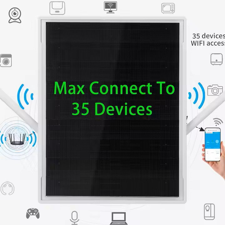 15W Solar Powered Wi-Fi Range Extender