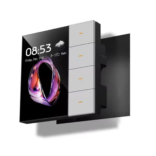 4-Gang ZigBee Wall Switch & Scene Panel