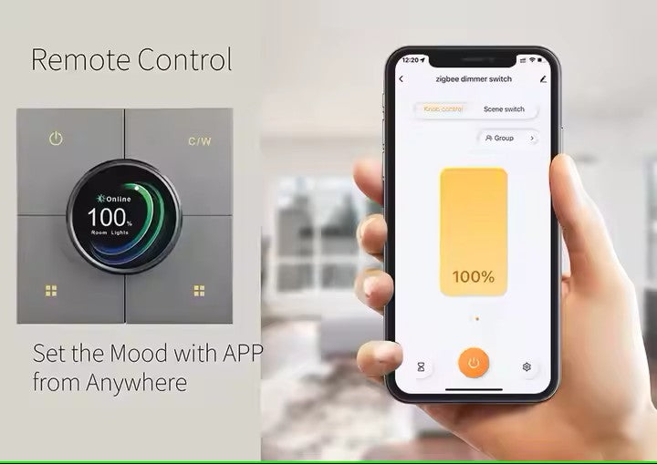 Classic Dimming Knob Switch